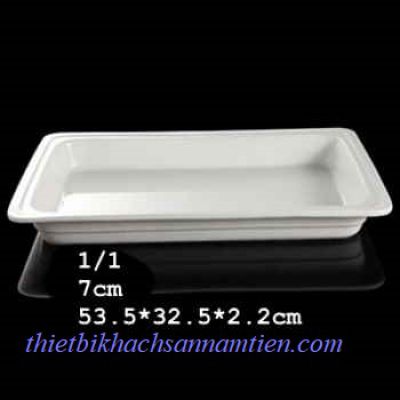 Khay Sứ Buffet Chữ Nhật NT0316004