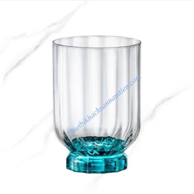 Ly Thủy Tinh Bormioli Rocco Florian 375ml  Màu Xanh 199423BCG