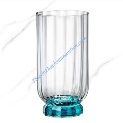 Ly Thủy Tinh Bormioli Rocco Florian 430ml  Màu Xanh 199422BCG