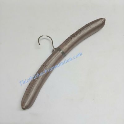 Móc Áo Khách Sạn Lụa Satin Màu Xám NT0206126