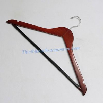 Móc Áo Quần Gỗ Màu Nâu Sáng 12mm NT0206129