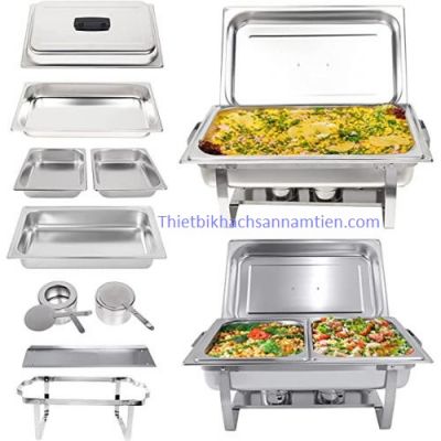 Nồi Hâm Buffet 2 Ngăn Giá Rẻ