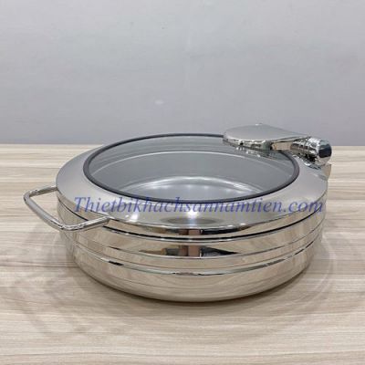 Nồi Hâm Buffet Bếp Từ Tròn Inox 304 