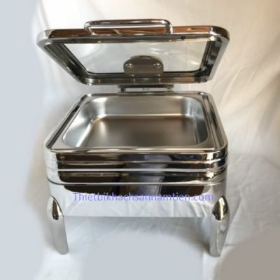 Nồi Hâm Buffet Vuông Cao Cấp