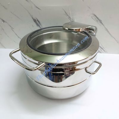 Nồi Hâm Soup Buffet Bếp Từ Nắp Kính NT0301046