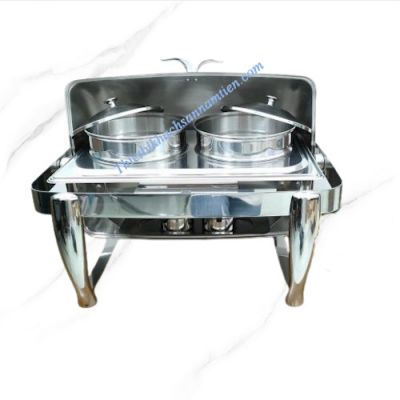 Nồi Hâm Soup Buffet Chữ Nhật Nắp Mở 180 Độ NT0315024