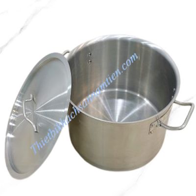 Nồi Inox 2 Đáy Thân Cao 2 Quai 50 Lít NT0702025 [Ø400xH400]