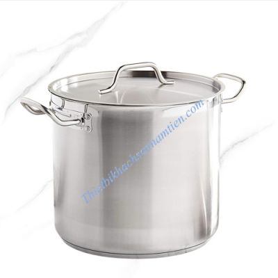 Nồi Inox 2 Đáy Thân Thấp 32 Lít 2 Quai NT0702041 (Ø400xH260mm)