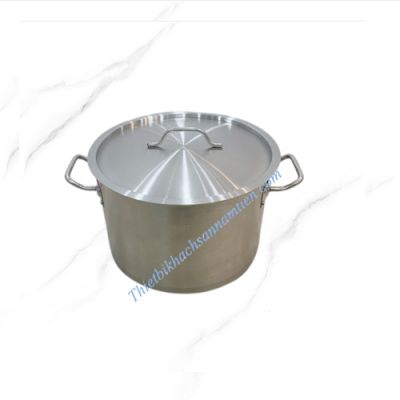 Nồi Inox 2 Đáy Thân Thấp 4.9 Lít 2 Quai NT0702032 (Ø220xH130mm)