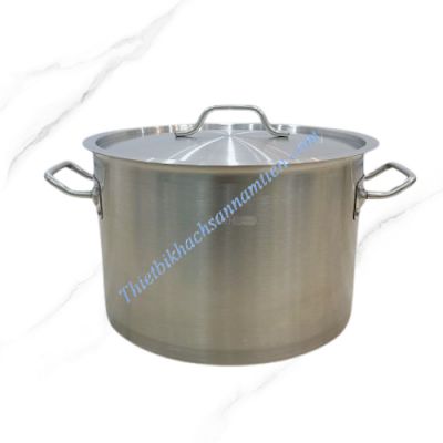 Nồi Inox 2 Đáy Thân Thấp 9.8 Lít NT0703035 (Ø280xH160mm)