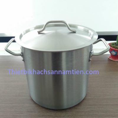 Nồi Inox 2 Quai 2 Đáy Thân Cao 