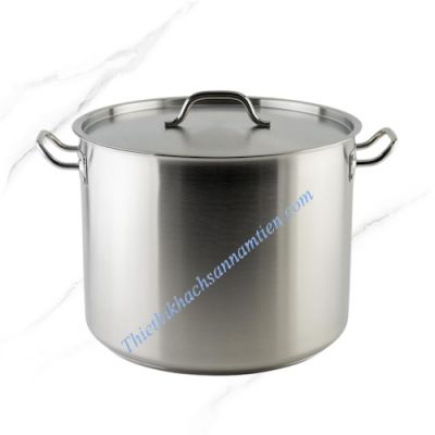 Nồi Inox 3 Đáy Thân Thấp 12.7 Lít 2 Quai NT0702037 (Ø300xH180mm)