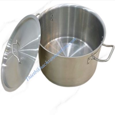 Nồi Inox 3 Đáy Thân Thấp 17 Lít 2 Quai NT0702039 (Ø320xH220mm)