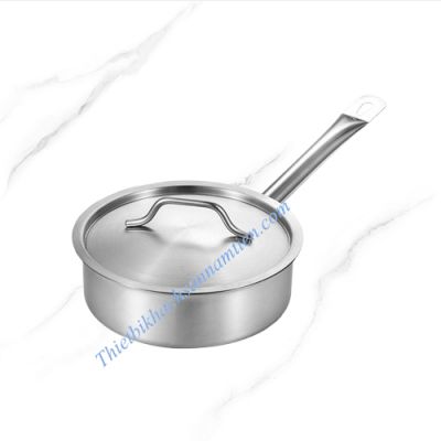 Nồi Nấu Sốt Inox 3 Đáy Thân Thấp Size 200 x H75mm NT0702054