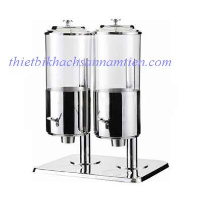 Bình Đựng Ngũ Cốc Inox 2 Ngăn NT0314002