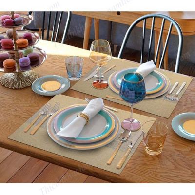 Tấm Lót Bàn Ăn Nhựa Placemat NT0409023