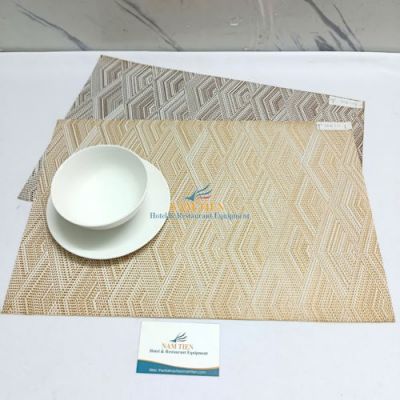 Tấm Lót Bàn Ăn Placemat Họa Tiết Quả Trám NT0409026