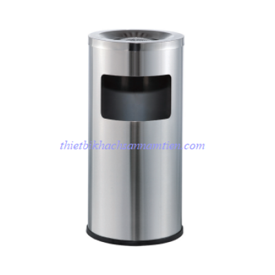 Thùng Rác Inox Gạt Tàn Tròn NT0103007