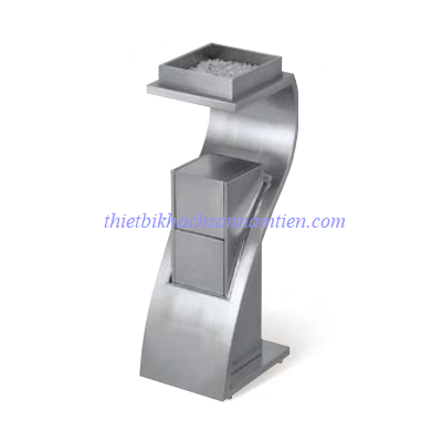 Thùng Rác Gạt Tàn Inox NT0103027