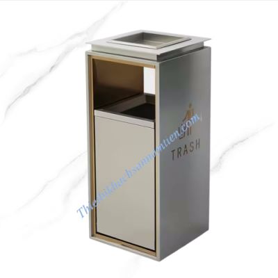 Thùng Rác Gạt Tàn Sảnh Khách Sạn Cao Cấp