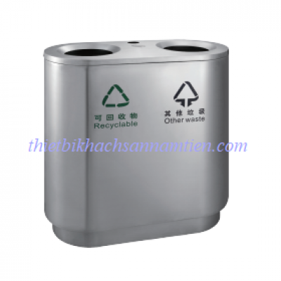 Thùng Rác Ngoài Trời Inox NT0104104