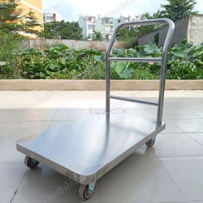 Xe Đẩy Hàng Inox Giá Rẻ NT0709008