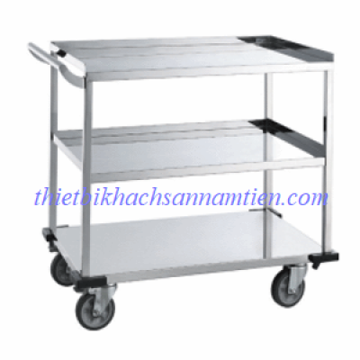 Xe Đẩy Thức Ăn Inox 3 Tầng NT0406030