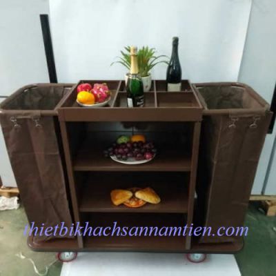 Xe Làm Phòng Sắt Sơn 2 Túi