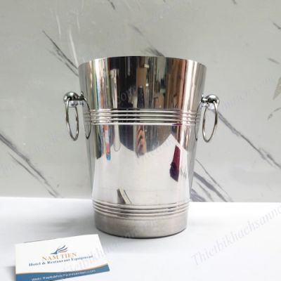 Xô Inox Đựng Đá Ướp Rượu Bia NT0601020-1