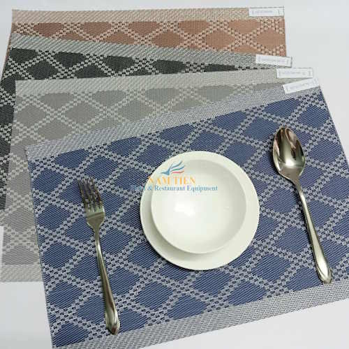 Tấm Lót Bàn Ăn Cách Nhiệt, Miếng Lót Bàn Chén Dĩa NT10154TH