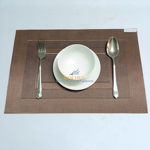 Tấm Lót Bàn Ăn Chống Thấm Sợi Nhựa Cao Cấp NT010532