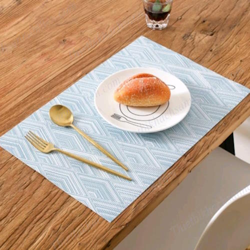 Tấm Lót Bàn Ăn Placemat Họa Tiết Quả Trám NT0408026