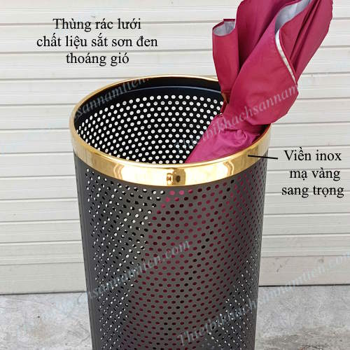 thùng đựng dù sắt sơn