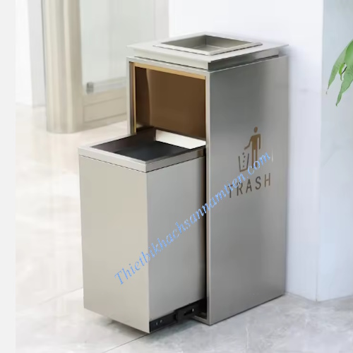 Thùng Rác Gạt Tàn Sảnh Khách Sạn Cao Cấp