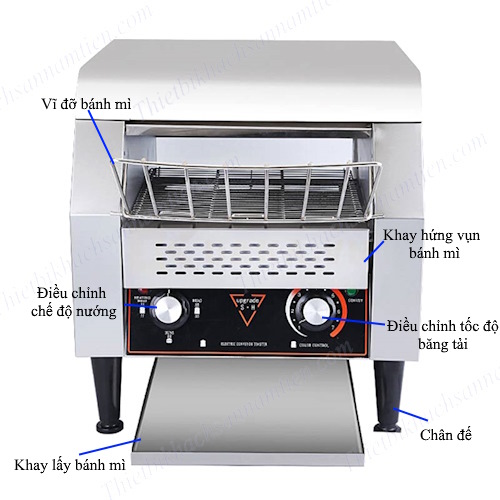 Máy Nướng Bánh Mì Băng Chuyền TT-450 NT0304005