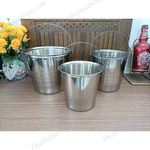 Xô Ướp Rượu Vang, Xô Đá Inox