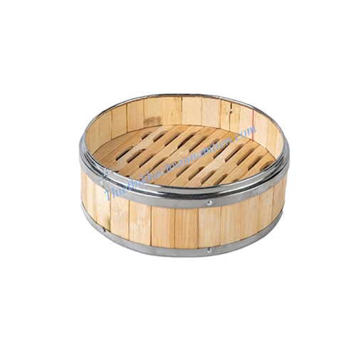 Xửng Tre Hấp Dimsum Viền inox 22cm NT0317011