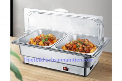 Các mẫu nồi hâm buffet chữ nhật đẹp tại thiết bị khách sạn Nam Tiến