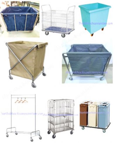 Đặc Điểm Xe Đẩy Đồ Vải - Đồ Dơ Và Lợi Ích Khi Sử Dụng