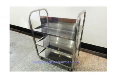 Vì Sao Nên Chọn Xe Đẩy Thức Ăn Inox 3 Tầng Cho Nhà Hàng Khách Sạn