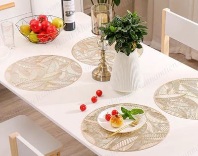 Tấm Lót Chén Dĩa Nhà Hàng, Tấm Lót Placemat Mẫu Đẹp, Sang Trọng