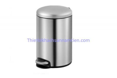 Các mẫu thùng rác inox đạp chân cao cấp sử dụng cho gia đình